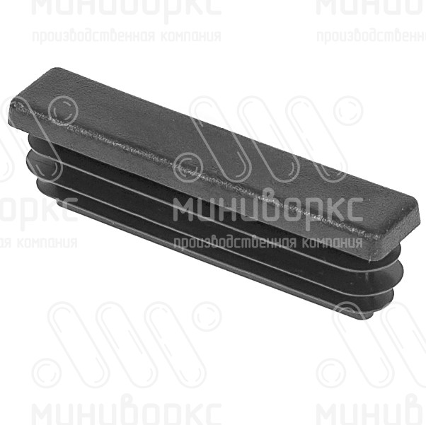 Заглушки для прямоугольной трубы 50x10 – ILR50x10-BIANCO | картинка 1