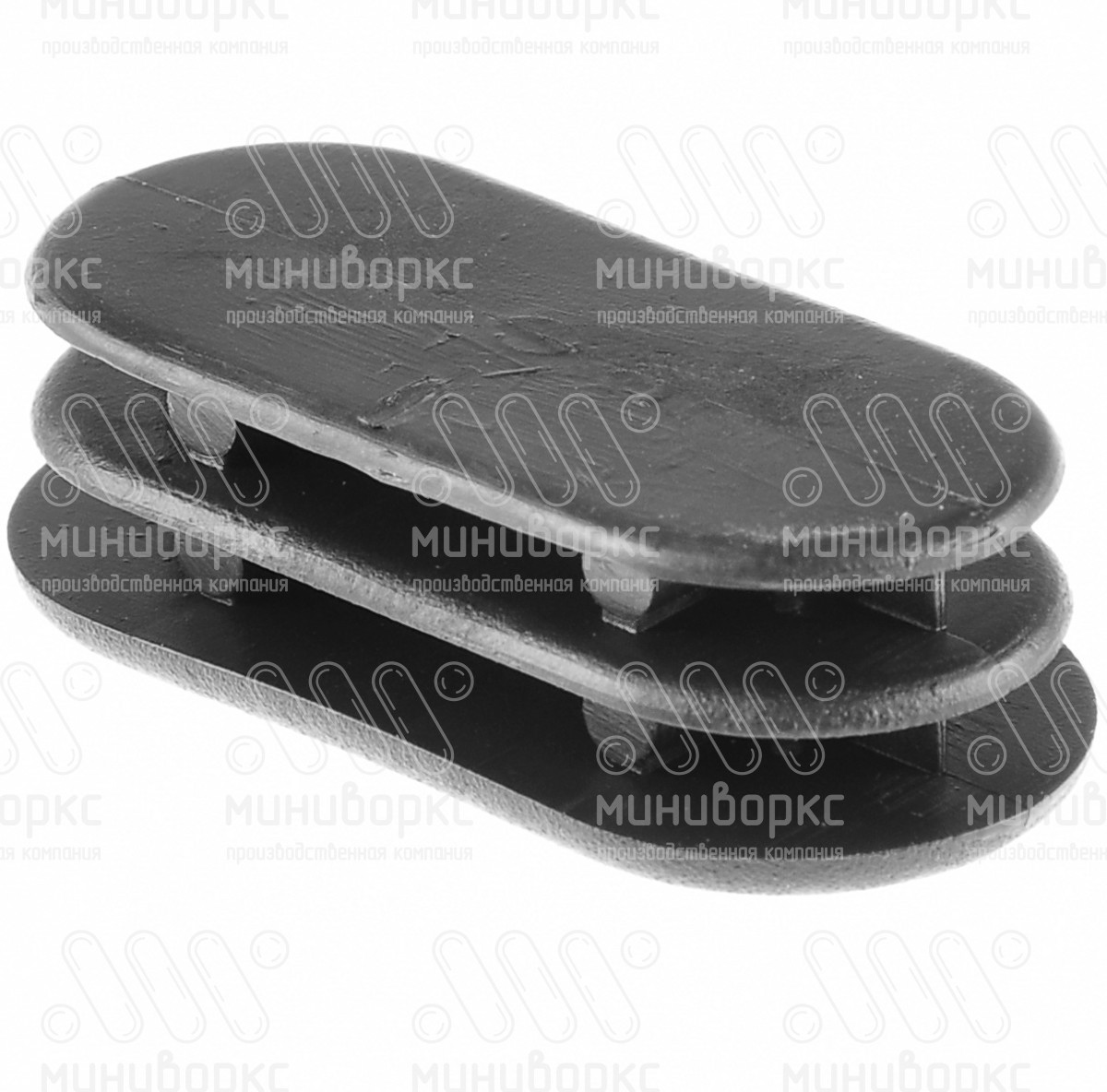 Заглушки для овальной труб 50x25 – 110512902B | картинка 3