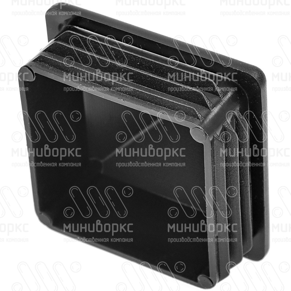Заглушки квадратные для труб 50x50 – 50-50КЧН | картинка 2