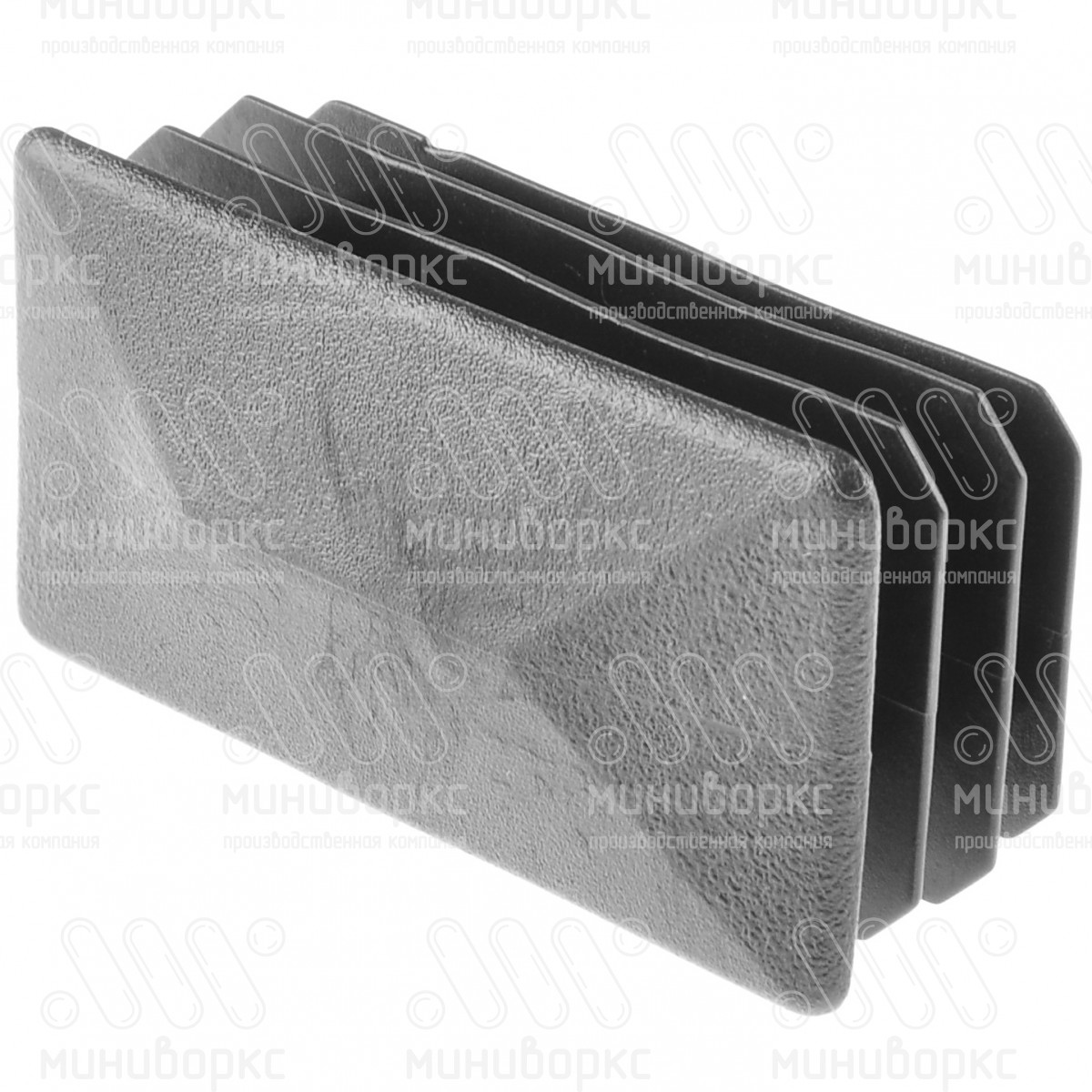 Заглушки для прямоугольной трубы 60x30 – 110414902N | картинка 2