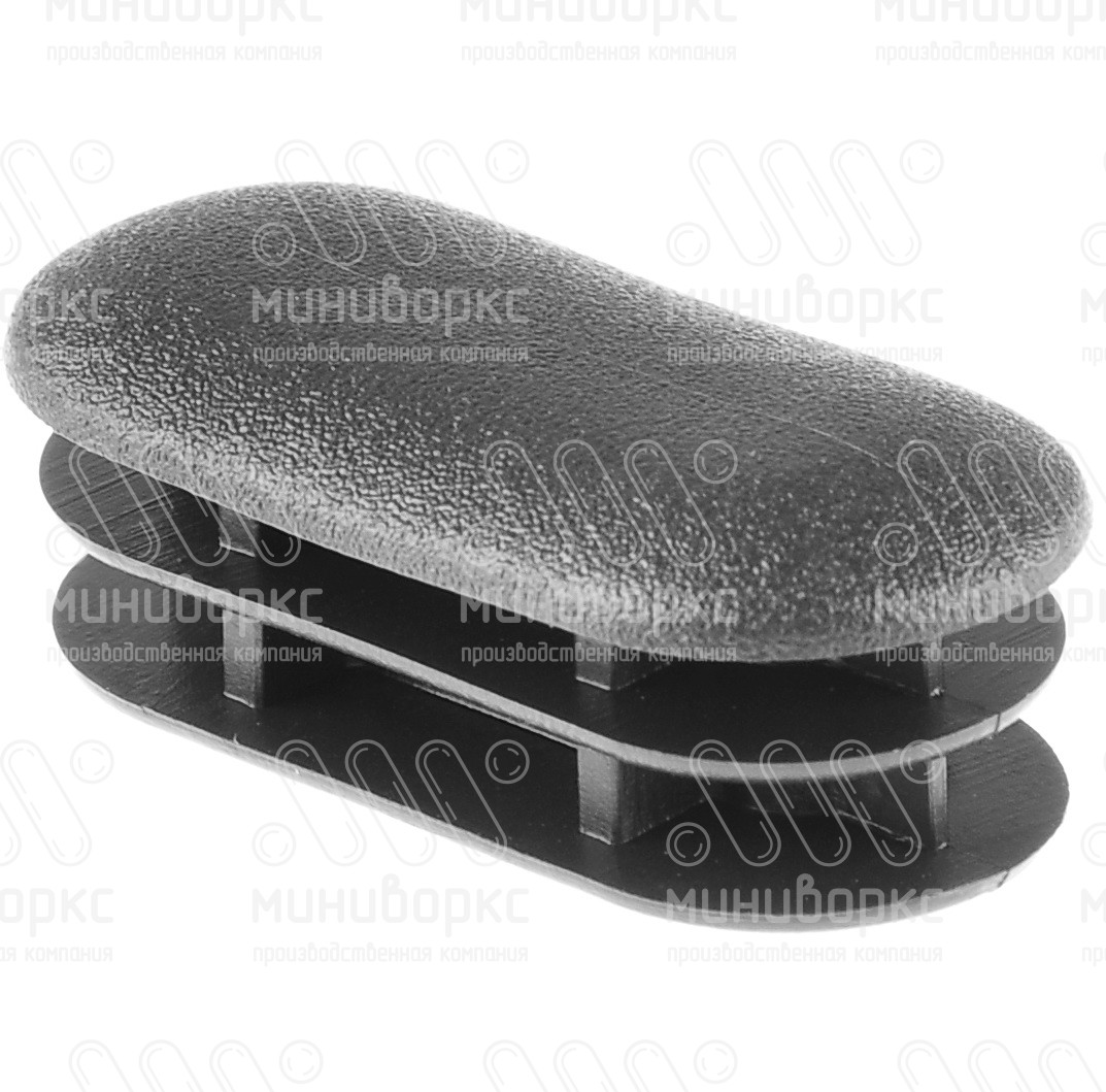 Заглушки для овальной труб 36x18 – 110512602N | картинка 1