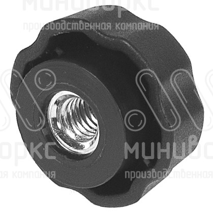 Пластиковые фиксаторы с гайкой m6 25 – БП25М6БН | картинка 2