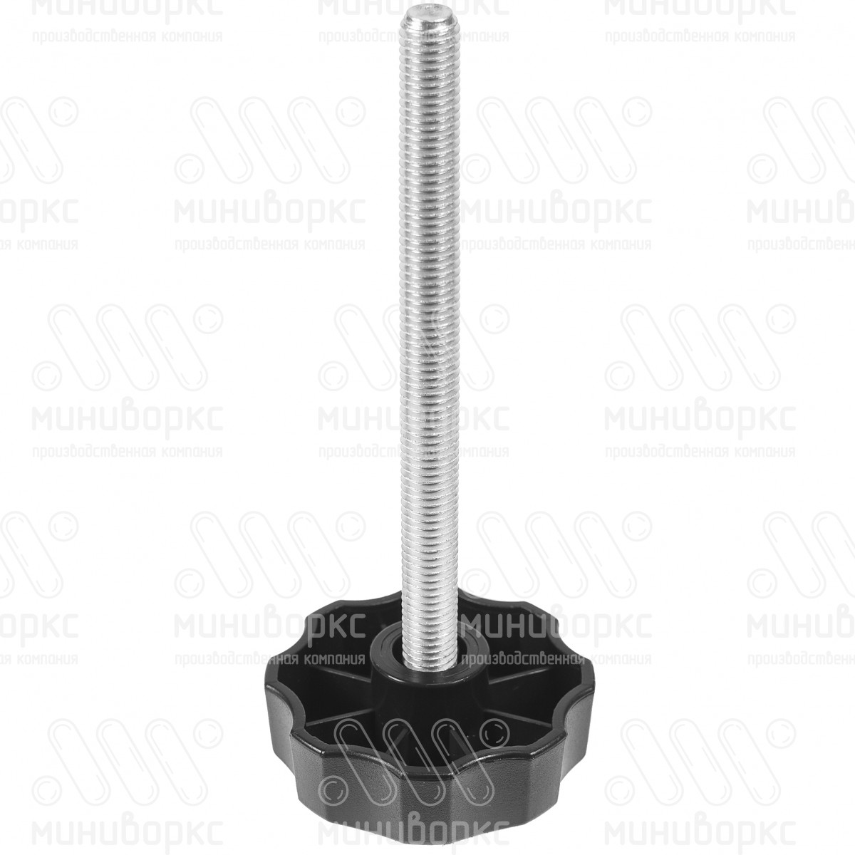 Фиксатор пластиковый с рукояткой m12x200 60 – Ф60М12-200СН | картинка 1