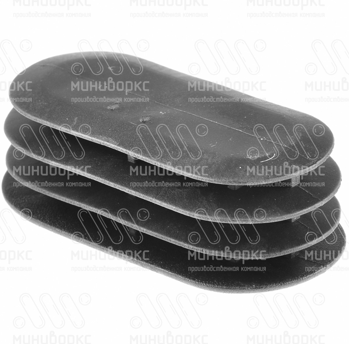 Заглушки для овальной труб 60x30 – 110512802G | картинка 3