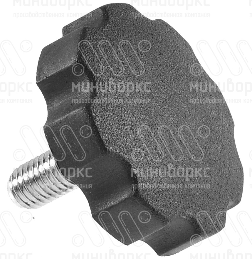 Фиксатор пластиковый с рукояткой m10x25 50 – 114113240N | картинка 3