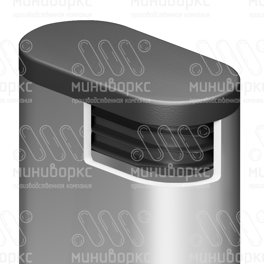 Заглушки для овальной труб 35x15 – ILO35x15 | картинка 4