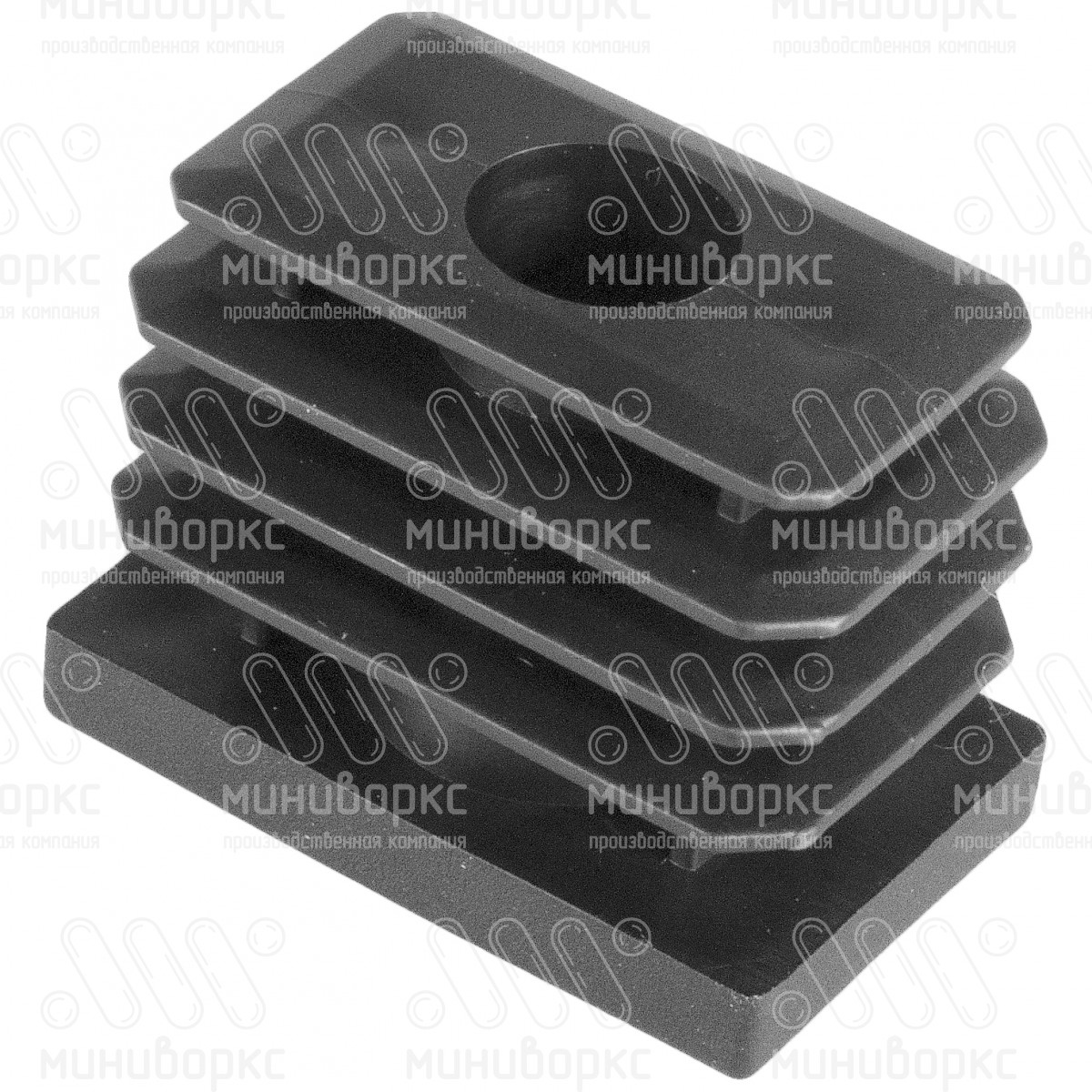 Заглушки для прямоугольной трубы 40x25 – 25-40М10ЧН | картинка 2