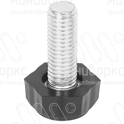 Опора резьбовая  m10x35 22 – 22М10-35ЧС | картинка 1