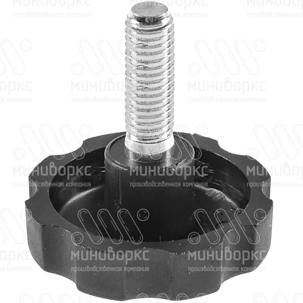 Фиксатор пластиковый с рукояткой m10x30 50 – 114113140N | картинка 1
