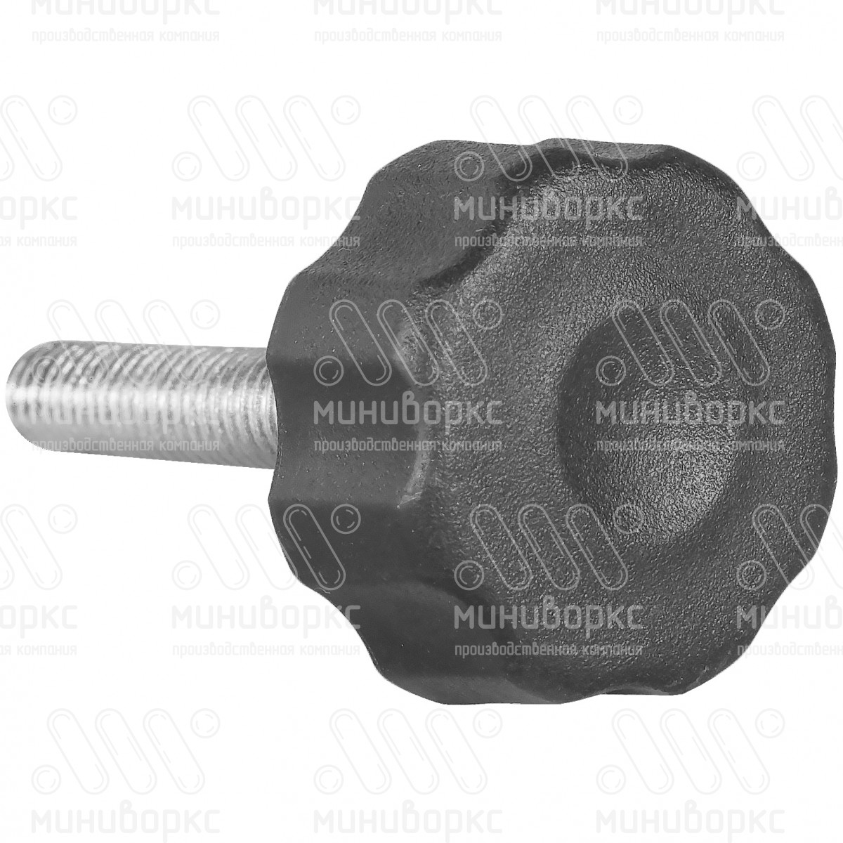 Фиксатор пластиковый с рукояткой m6x50 25 – Ф25М6-50ЧС | картинка 3
