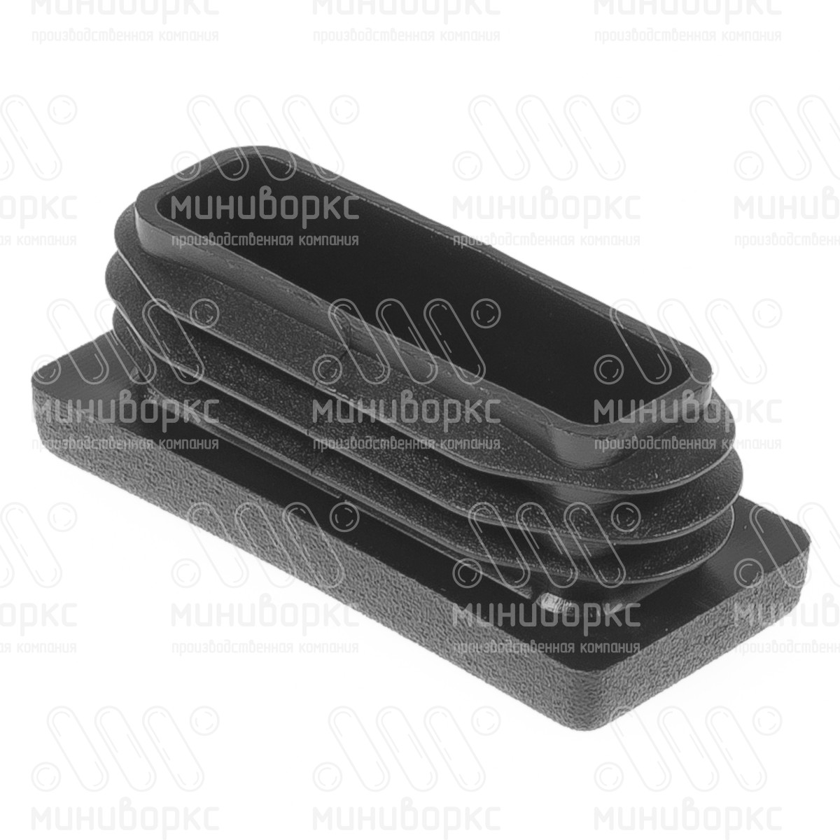 Заглушки для прямоугольной трубы 45x20 – ILR45x20-GRIGIO | картинка 3