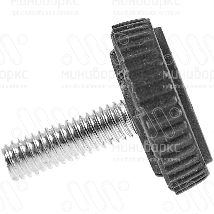 Комплекты квадратных заглушек с опорами 20x20 – 20-20M8.D25x40 | картинка 6