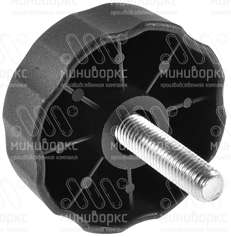 Фиксатор пластиковый с рукояткой m8x25 50 – 114125073N | картинка 2