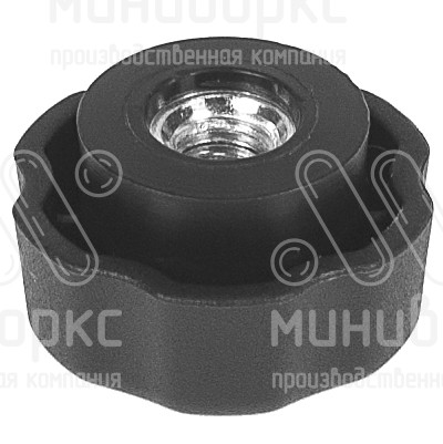 Пластиковые фиксаторы с гайкой m6 25 – БП25М6БН | картинка 3