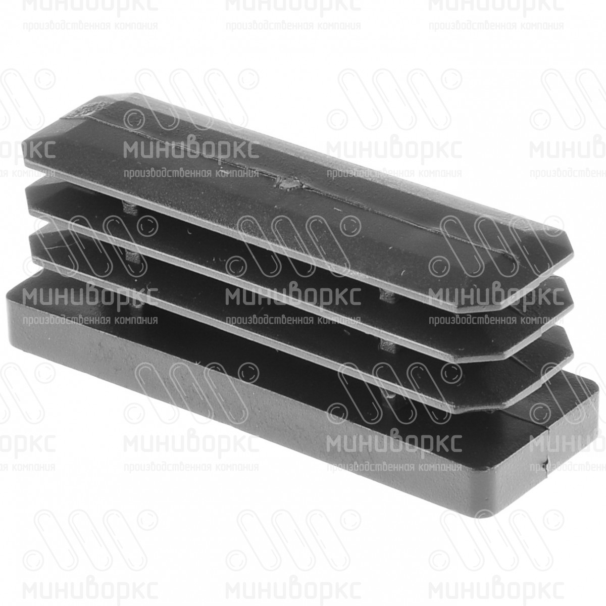 Заглушки для прямоугольной трубы 60x20 – 110411302N | картинка 3