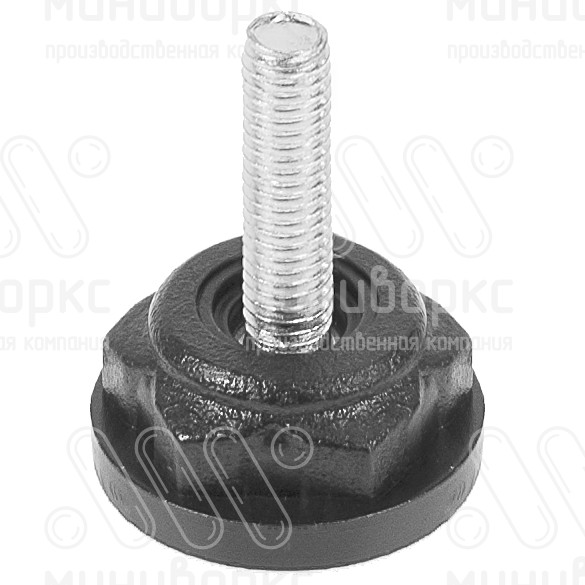 Опора резьбовая  m6x25 25 – 25М6-25ЧА | картинка 1
