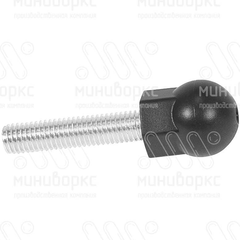 Опора резьбовая  m10x45 24 – 24М10-45ЧС | картинка 2