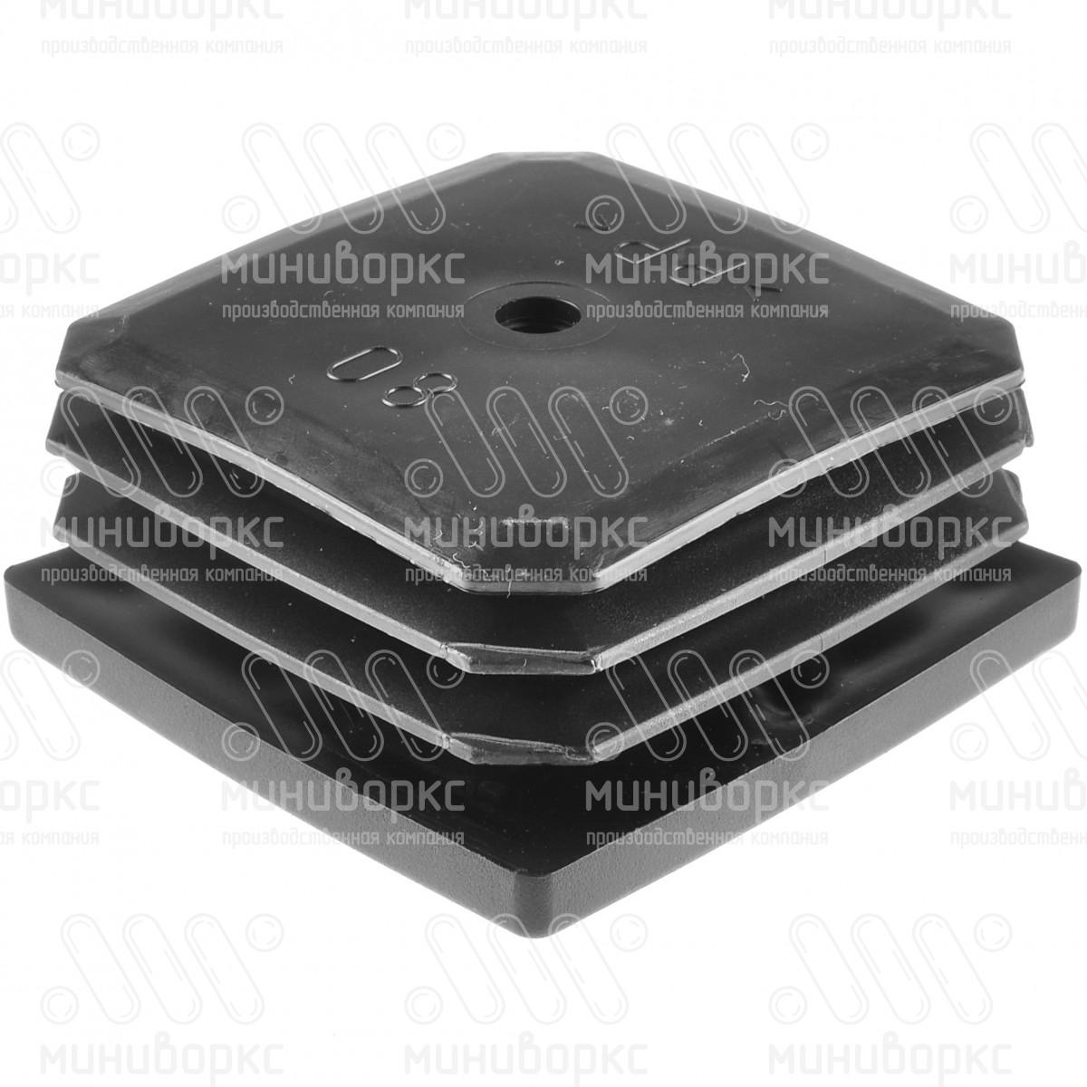 Заглушки квадратные для труб 80x80 – 1103162022N | картинка 3