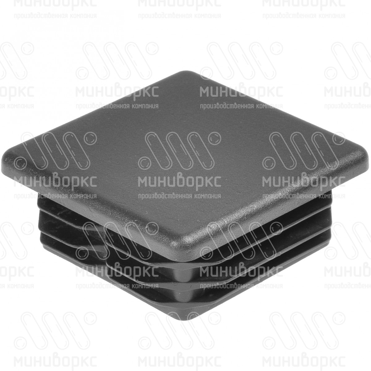 Заглушки квадратные для труб 60x60 – 60-60ПЧН | картинка 1