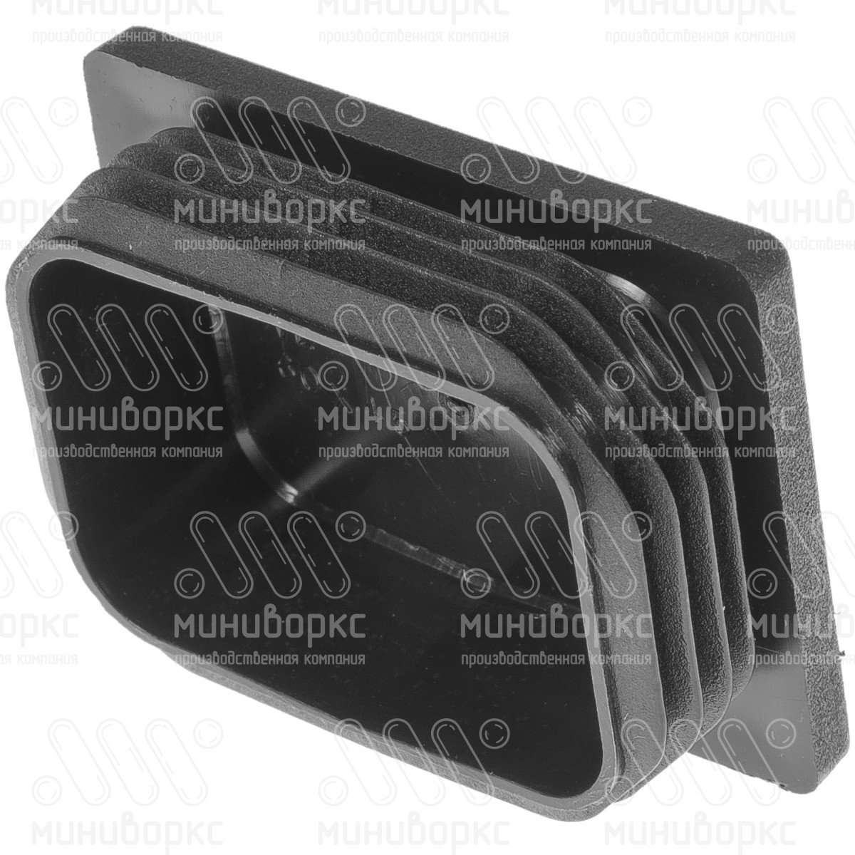 Заглушки для прямоугольной трубы 60x45 – ILR60x45-GRIGIO | картинка 2
