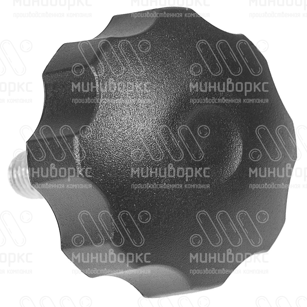 Фиксатор пластиковый с рукояткой m12x40 60 – Ф60М12-40БН | картинка 3
