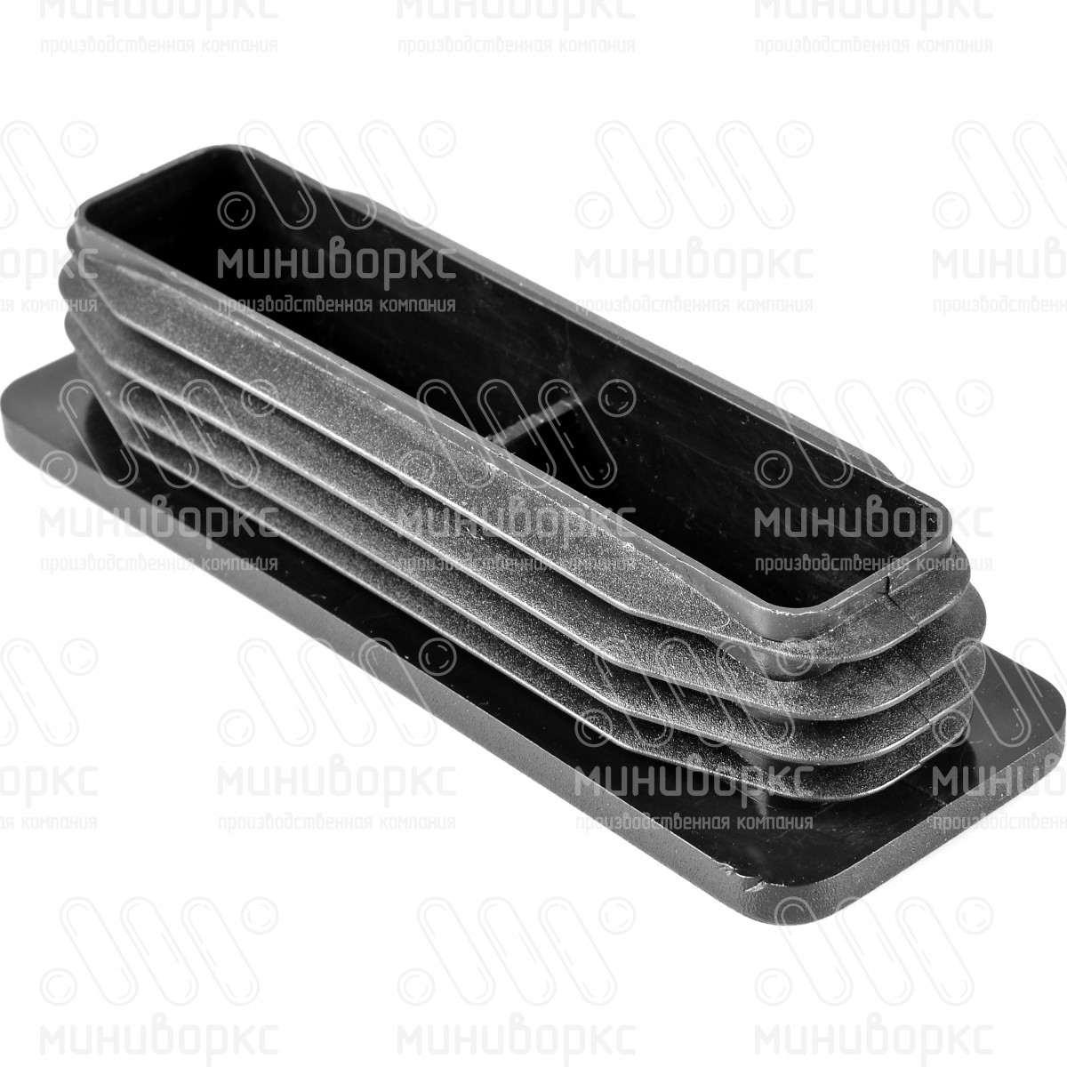 Заглушки для прямоугольной трубы 120x50 – ILR120x50-GRIGIO | картинка 3