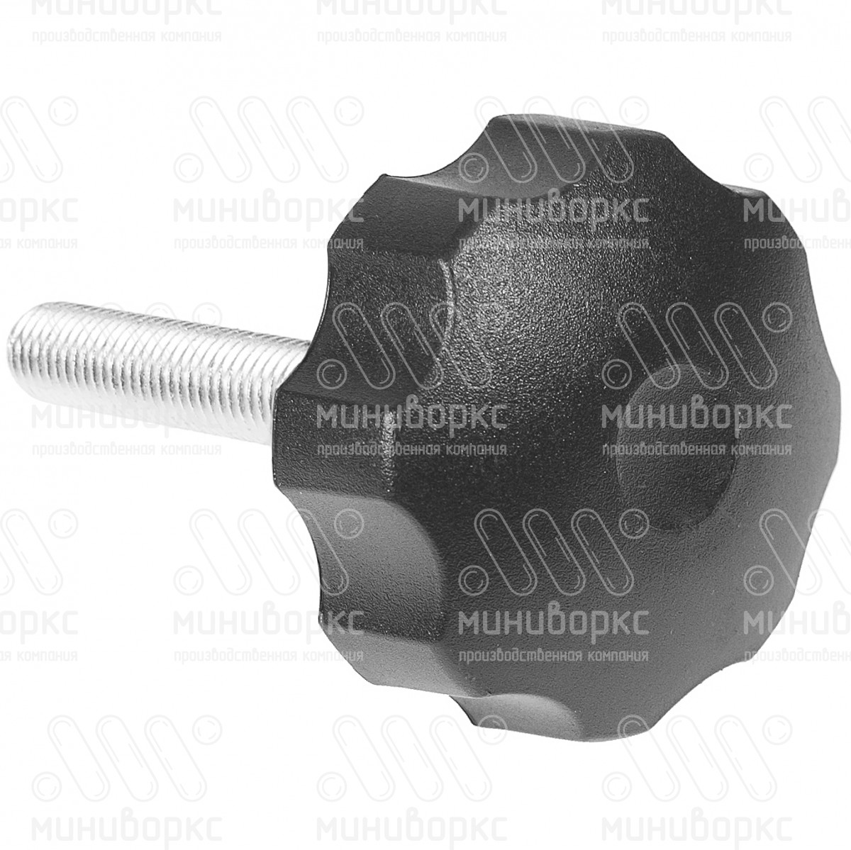 Фиксатор пластиковый с рукояткой m12x80 60 – Ф60М12-80БН | картинка 3