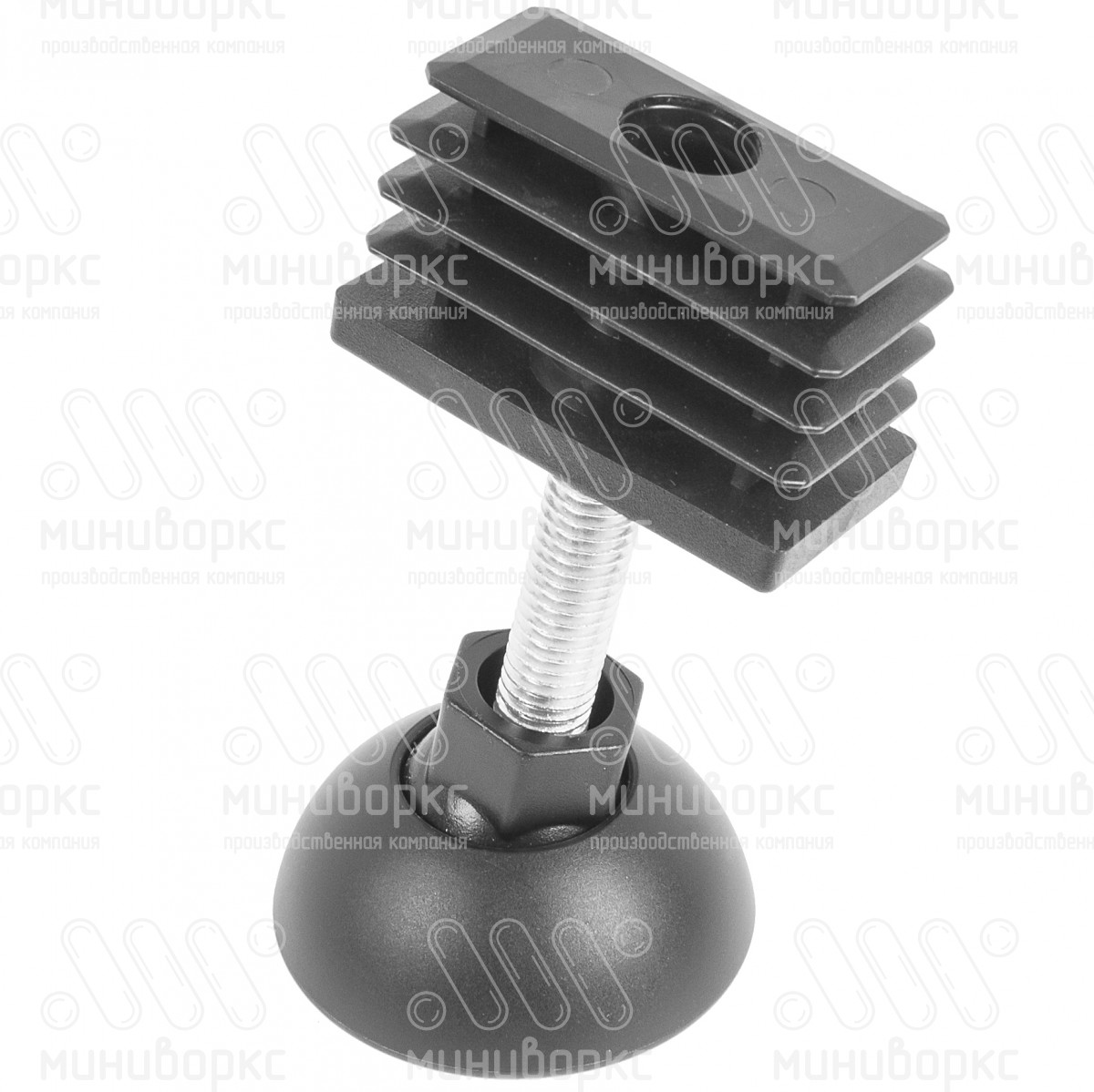 Комплекты прямоугольных заглушек с опорами 50x25 – 25-50M10.D50x25B | картинка 2