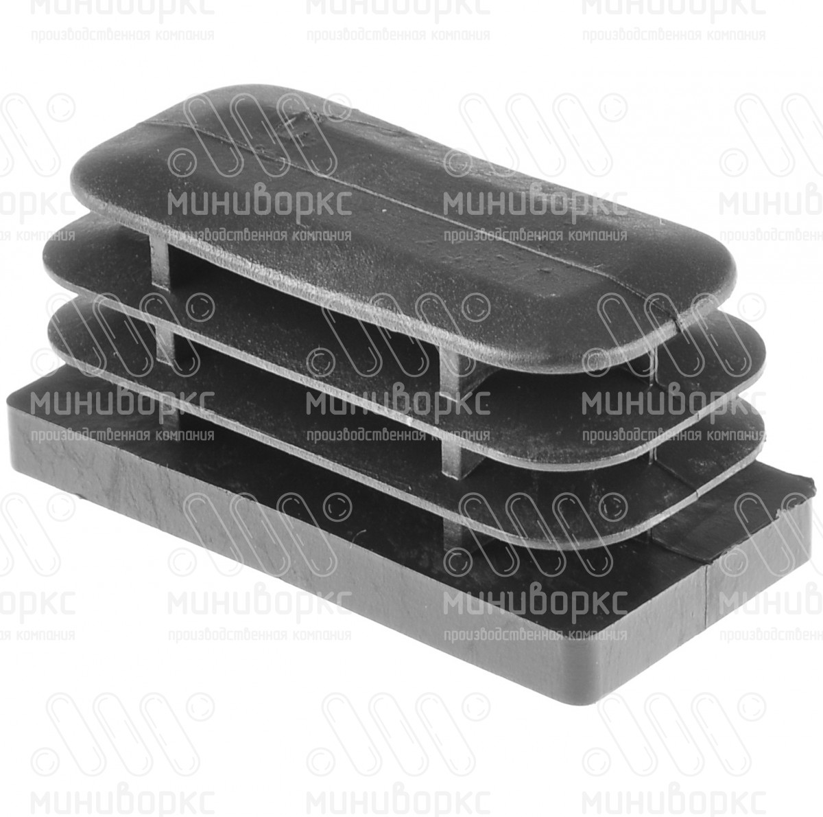 Заглушки для прямоугольной трубы 60x30 – 110411902N | картинка 3