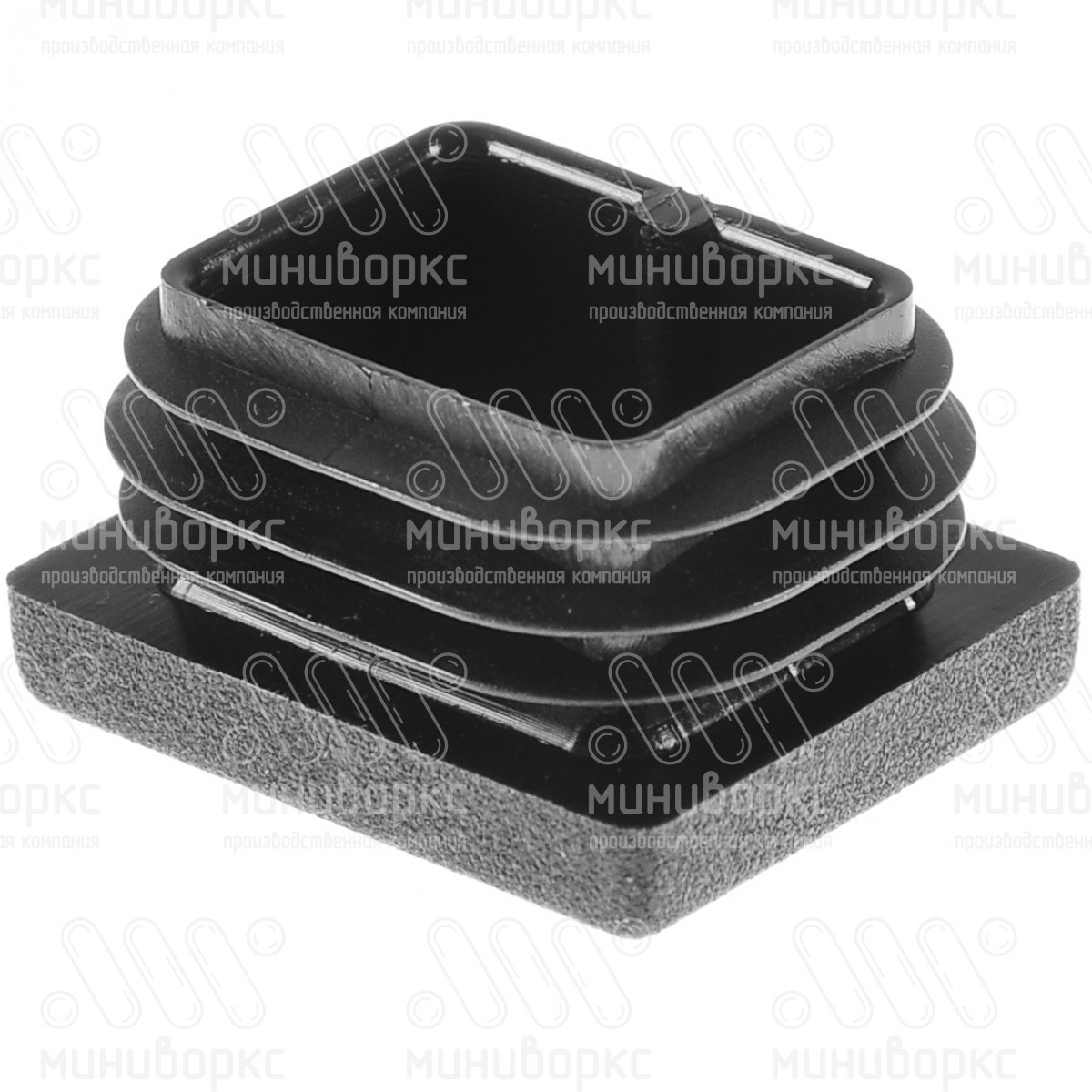 Заглушки для прямоугольной трубы 30x25 – ILR30x25-BIANCO | картинка 3