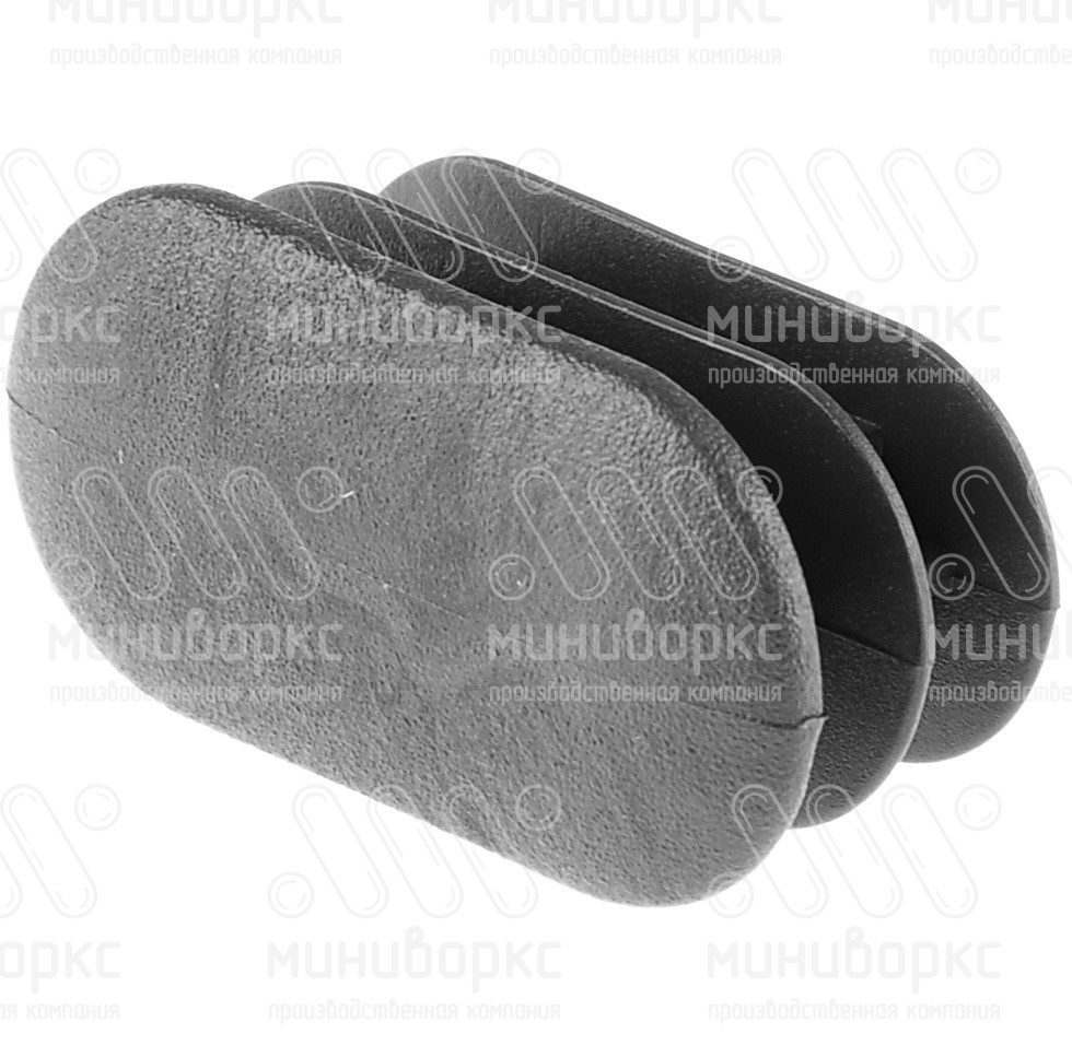 Заглушки для овальной труб 30x15 – 110512502N | картинка 2