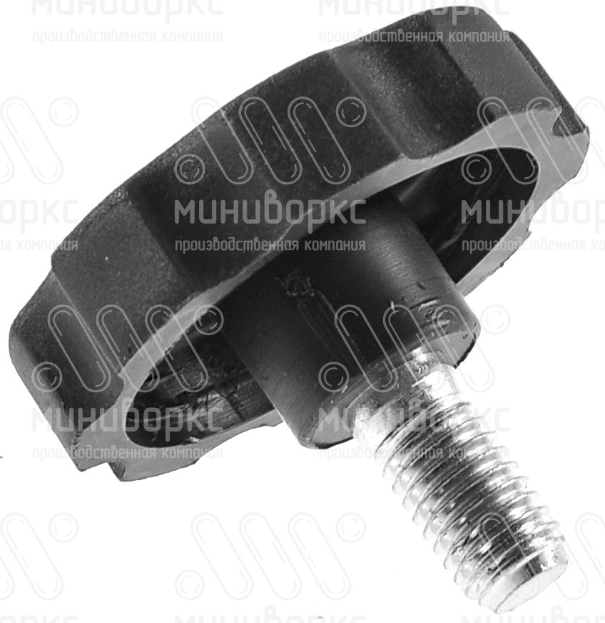 Фиксатор пластиковый с рукояткой m10x20 50 – 114113040N | картинка 2