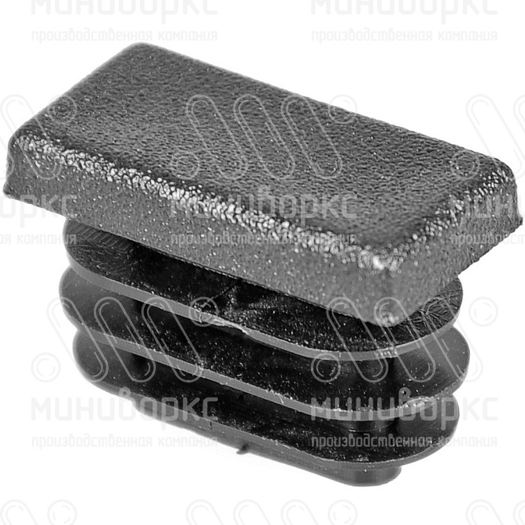 Заглушки для прямоугольной трубы 20x10 – ILR20x10-GRIGIO | картинка 1