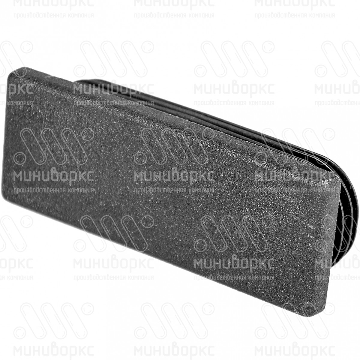 Заглушки для прямоугольной трубы 80x30 – ILR80x30+2,5-BIANCO | картинка 2