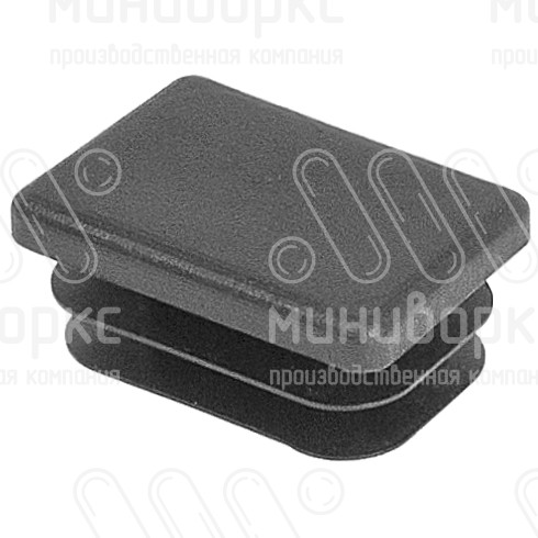 Заглушки для прямоугольной трубы 30x20 – 20-30ПБР | картинка 1