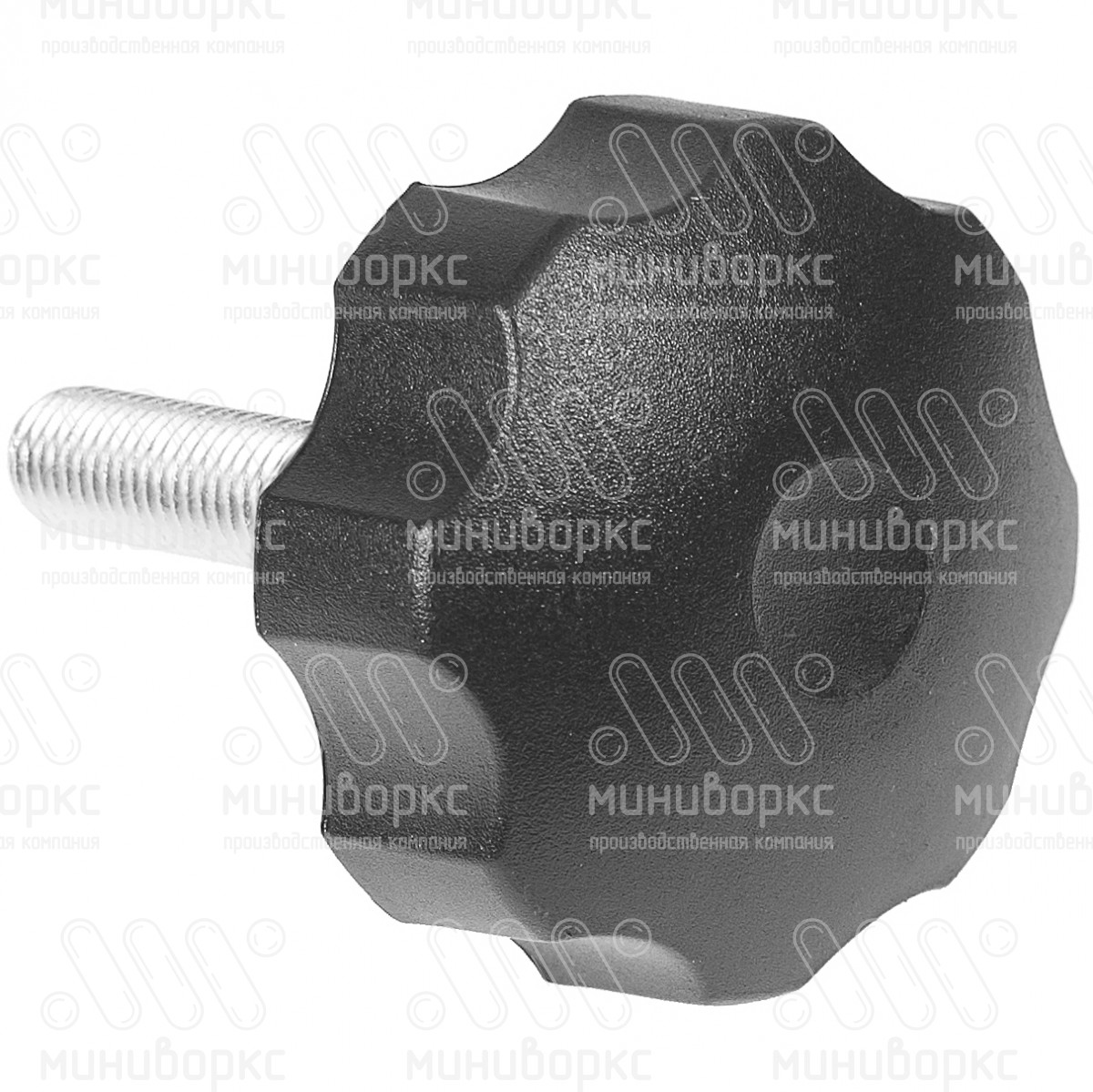 Фиксатор пластиковый с рукояткой m12x60 60 – Ф60М12-60СН | картинка 3