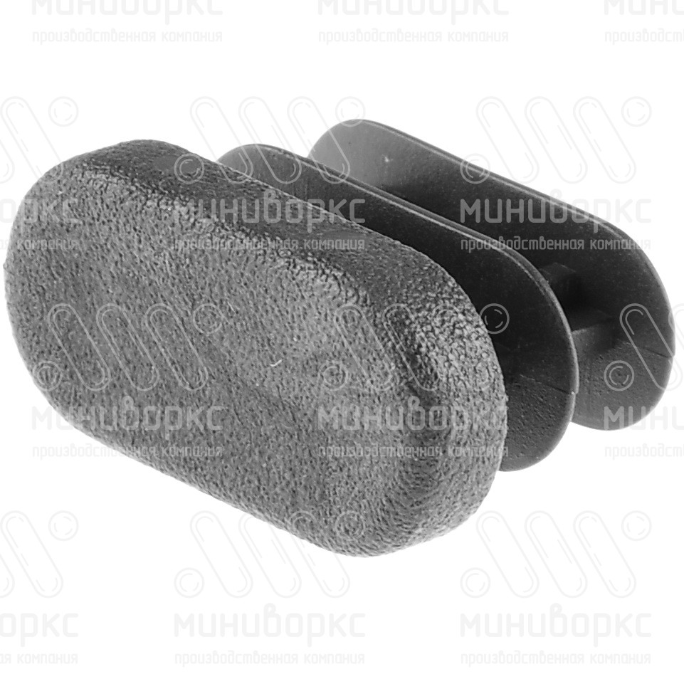 Заглушки для овальной труб 25x12 – 110510902N | картинка 2