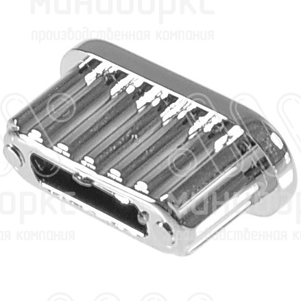Заглушки для овальной труб 20x10 – 210514000C | картинка 2