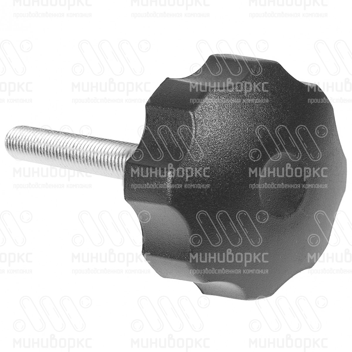 Фиксатор пластиковый с рукояткой m10x80 60 – Ф60М10-80БН | картинка 3