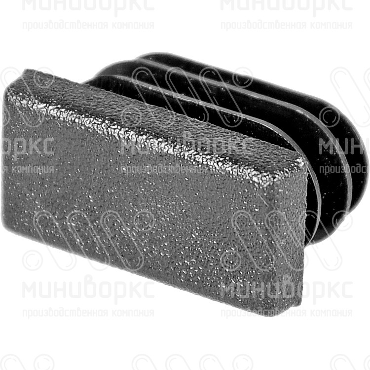 Заглушки для прямоугольной трубы 20x10 – ILR20x10-GRIGIO | картинка 2