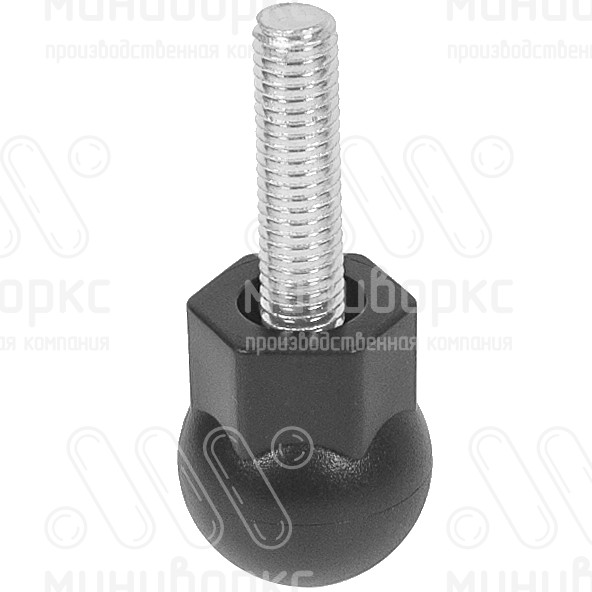 Опора резьбовая  m8x30 24 – 24М8-30ЧС | картинка 1