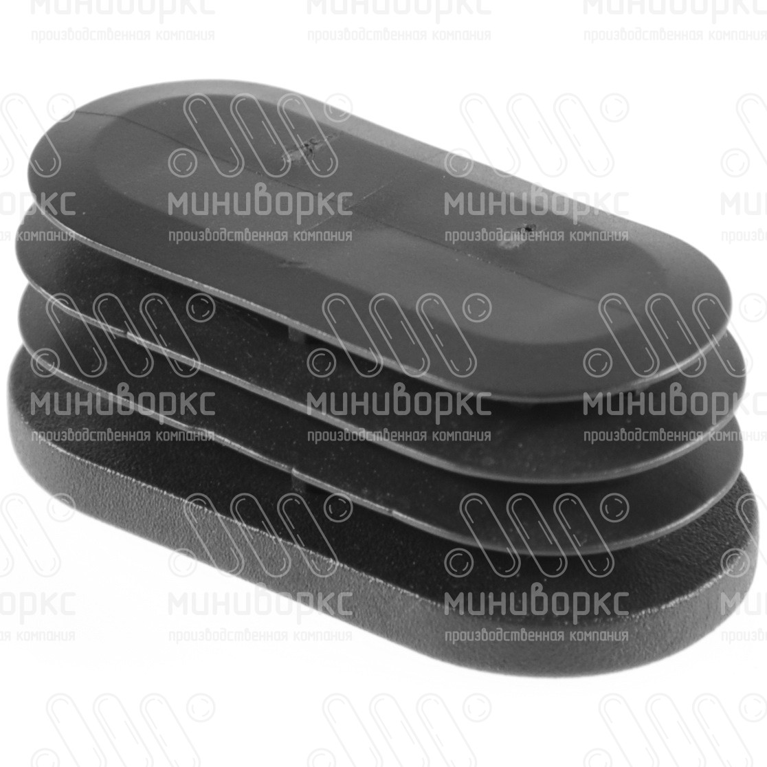 Заглушки для овальной труб 60x30 – 110511102N | картинка 3