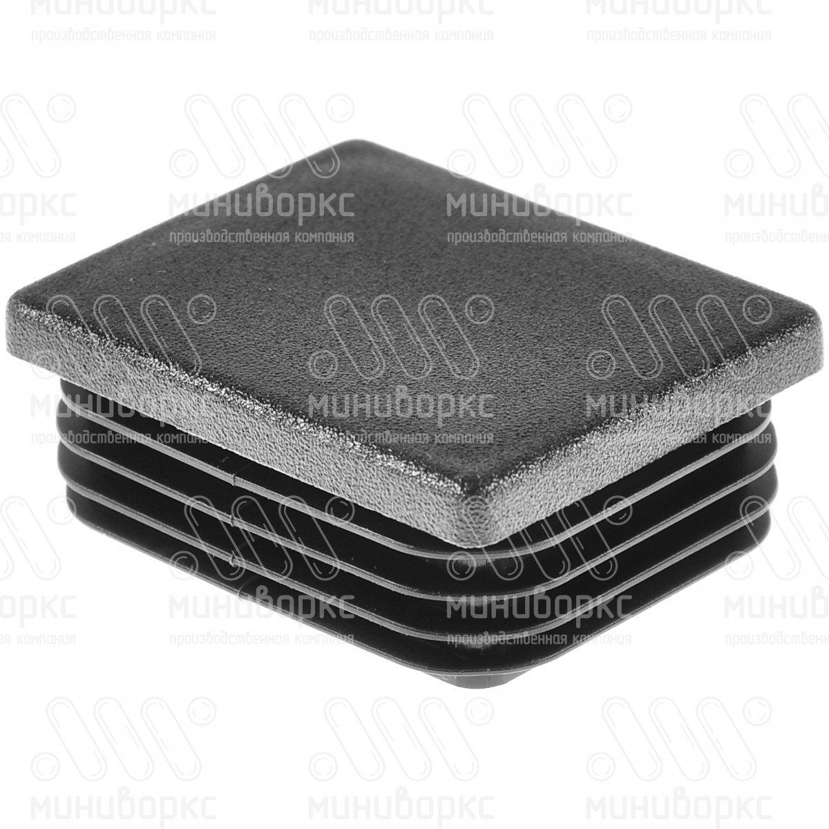 Заглушки для прямоугольной трубы 50x40 – ILR50x40-GRIGIO | картинка 1