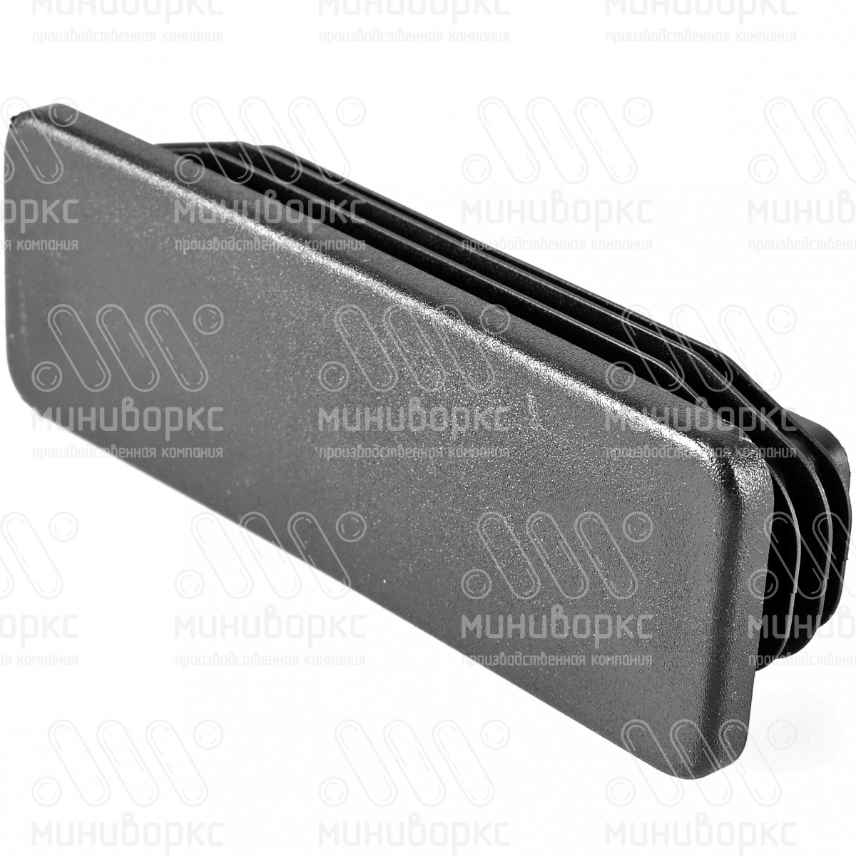 Заглушки для прямоугольной трубы 120x50 – ILR120x50-GRIGIO | картинка 2
