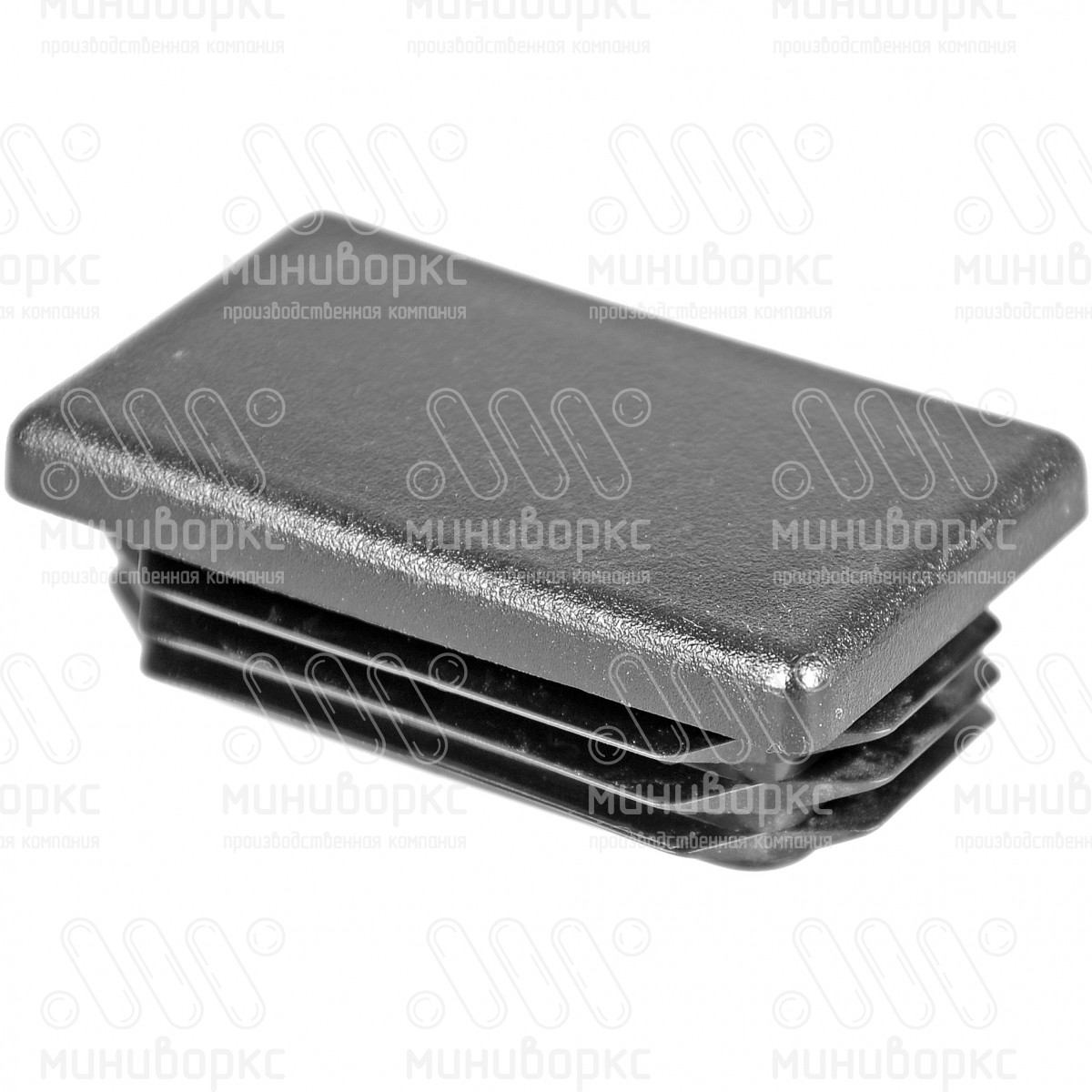 Заглушки для прямоугольной трубы 50x34 – ILR50x34-BIANCO | картинка 1