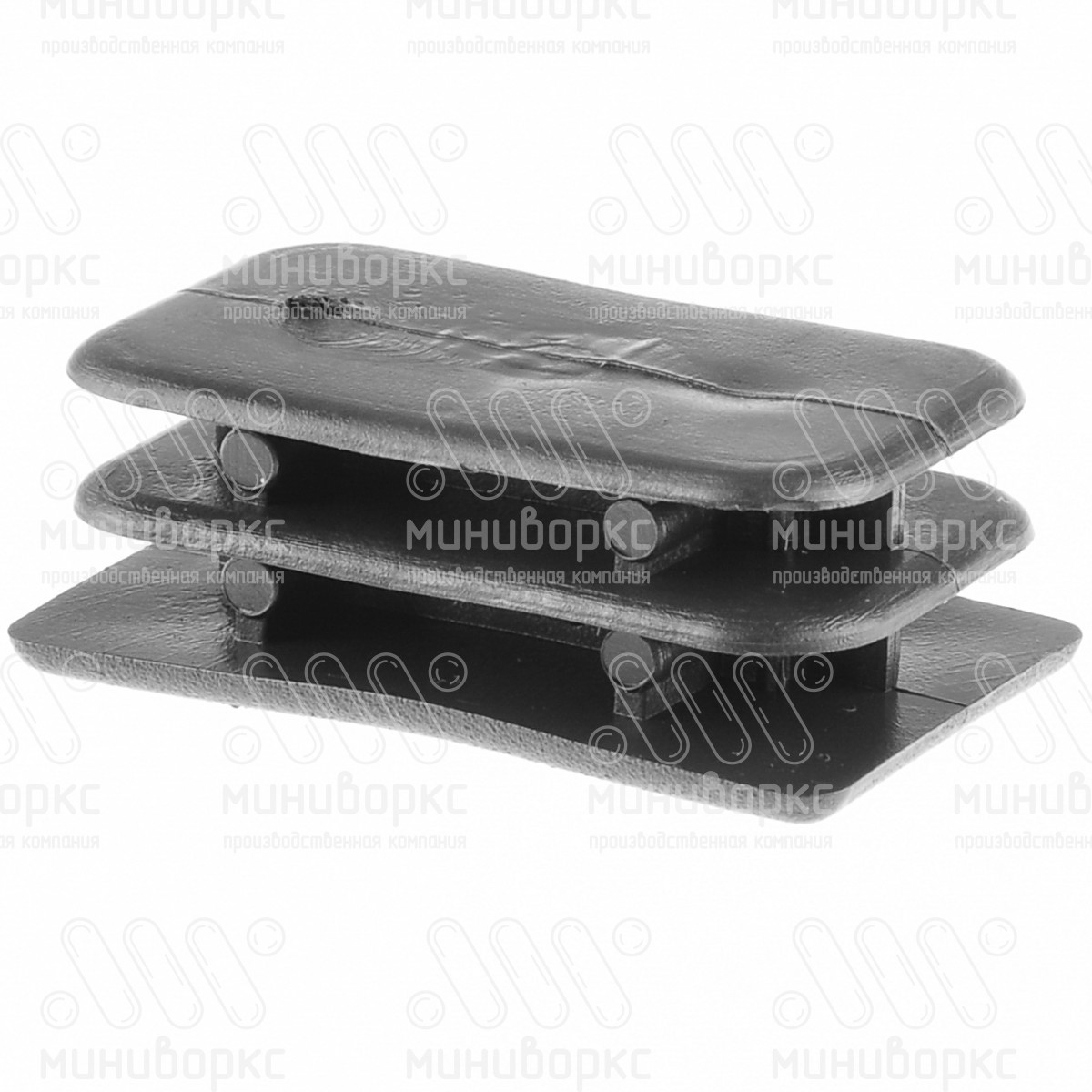Заглушки для прямоугольной трубы 40x25 – 110414302N | картинка 3