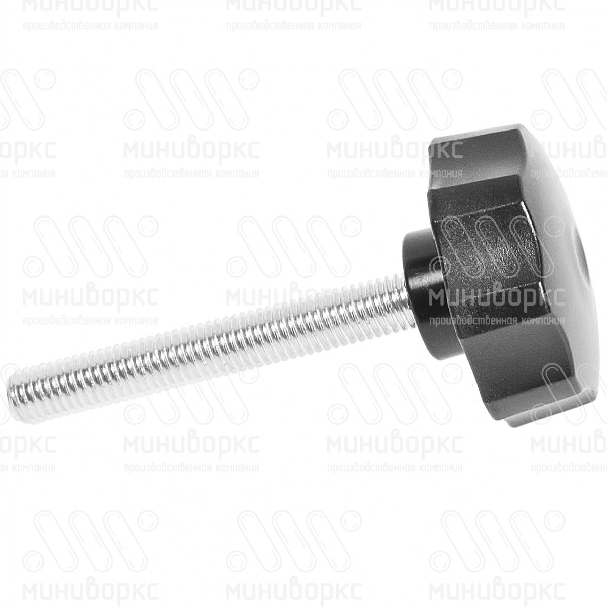 Фиксатор пластиковый с рукояткой m10x80 50 – Ф50М10-80БС | картинка 2