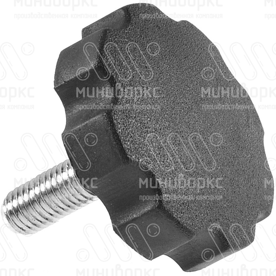Фиксатор пластиковый с рукояткой m10x30 50 – 114113140N | картинка 3