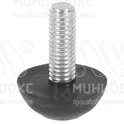 Опора резьбовая  m6x18 20 – 20М6-18БА | картинка 1