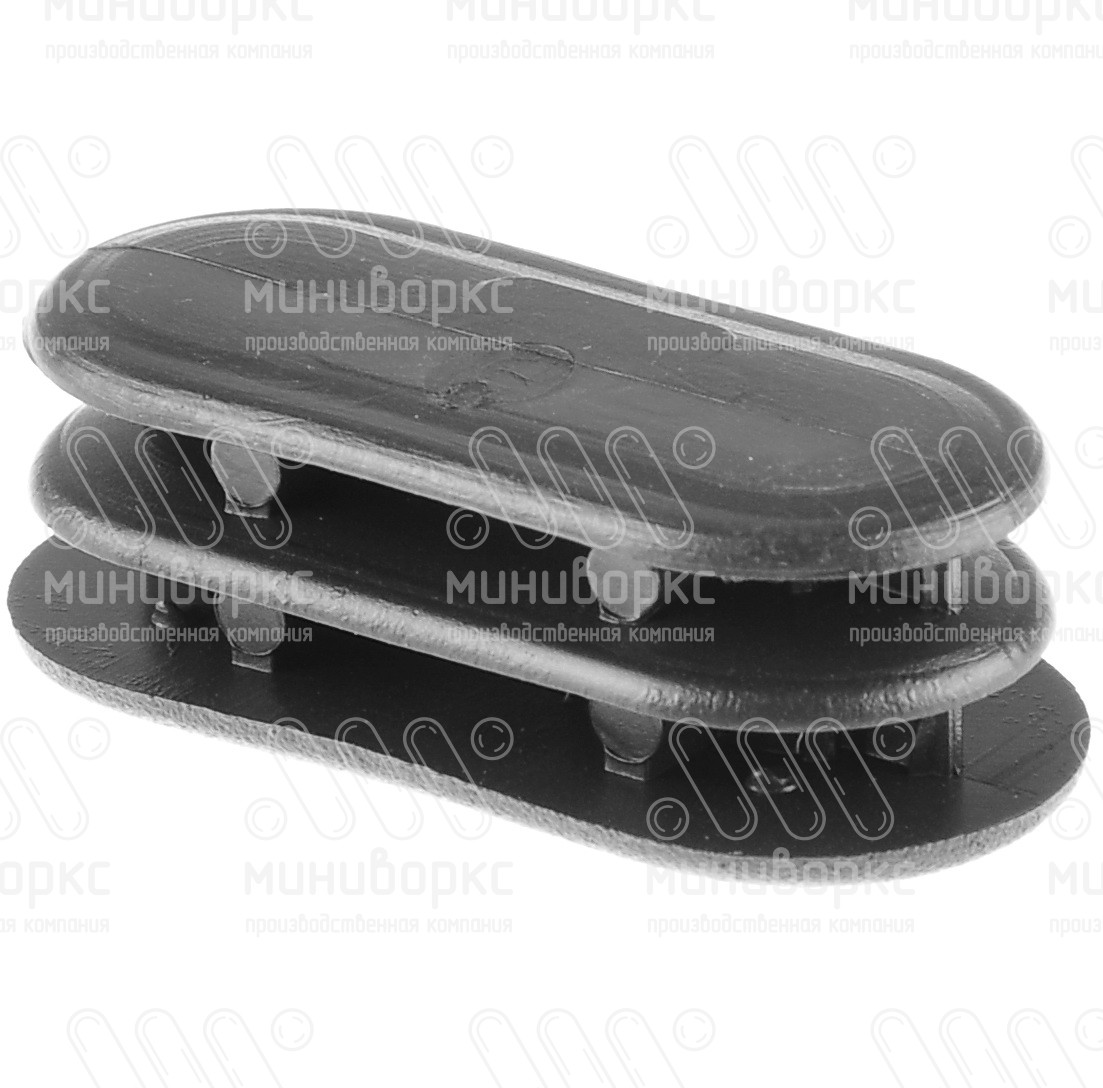Заглушки для овальной труб 36x18 – 110512602N | картинка 3